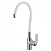 Baterie kuchenne - Hydroland Bateria zlewozmywakowa chrom Emma Flex - miniaturka - grafika 1