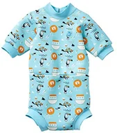 Pianki do pływania - Splash About Unisex Baby Happy Nappy kombinezon neoprenowy, 1224 miesięcy - miniaturka - grafika 1