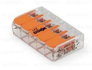 Wago Złączka instalacyjna 5x uniwersalna Compact 221-415 - Inne akcesoria elektryczne - miniaturka - grafika 6
