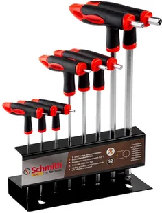 SCHMITH KOMPLET KLUCZY IMBUSOWYCH TYP T 8 SZT - Klucze i nasadki - miniaturka - grafika 2