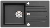 Zlewozmywaki - Alveus FOXTROT 130 czarny 9603291P - miniaturka - grafika 1