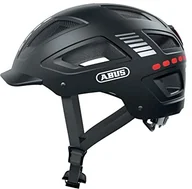 Kaski rowerowe - Abus HYBAN 2.0 LED Signal Black L 61459 - miniaturka - grafika 1