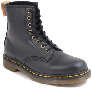 Dr. Martens Buty 1460 VEGAN Black Felix Rub Off 14045001 - Glany damskie - miniaturka - grafika 3