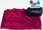 Akcesoria turystyczne - Cocoon Coolmax Koc, eggplant 2020 Koce CMB48 - miniaturka - grafika 1