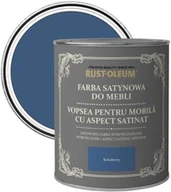 Farby do metalu - Rust-Oleum Farba do mebli Rust-Oleum kobaltowy satyna 0 75 l R0070118G5 - miniaturka - grafika 1