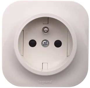 Legrand Gn.2p+z przesł.n/t i p2016a- forix krem 782447 - Gniazdka elektryczne - miniaturka - grafika 2