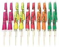 Pozostałe akcesoria barmańskie - Amscan Parasol-dekoracyjna Wykałaczka, 20er Pack, kolorowe Chen, 10 cm 40117 - miniaturka - grafika 1
