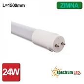 Żarówki LED - Spectrum LED ŚWIETLÓWKA LED TUBE PREMIUM 24W L=1500 BIAŁA ZIMNA WOJ22386 - miniaturka - grafika 1