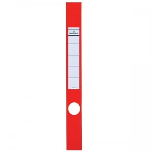 DURABLE 809103 ORDOFIX samoprzylepna kieszonka na segregator 50 mm 40x390 mm czerwony op. (10 szt.) 809103 - Artykuły biurowe - miniaturka - grafika 2