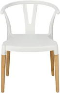 Krzesła - Simplet Krzesło Wicker PP Simplet białe - miniaturka - grafika 1
