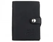 Wizytowniki - Mio-Gusto Wizytownik Sally - Mio Gusto, Kolor: Granatowy 232W/A - miniaturka - grafika 1