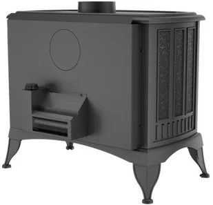 Ekoprojekt 300 Piec wolnostojący koza 10kW K9 z turbiną TURBOFAN z wylotem spalin fi 130 Gratis Rozeta stalowa okrągła fi 130 + Rura stalowa 130/1m + Kolano ruchome 130/90 spełnia anty-smogowy EkoProjekt - Piece wolnostojące - miniaturka - grafika 11