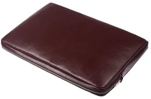 KEMER Skórzany pokrowiec na laptopa 13' SA23 Bordowy POKROWIEC NA LAPTOPA SA23 13CALI BURGUNDY-0 - Torby na laptopy - miniaturka - grafika 4