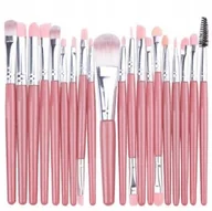 Pędzle do makijażu - Zestaw Profesjonalnych Pędzli Do Makijażu 20 Sztuk - miniaturka - grafika 1