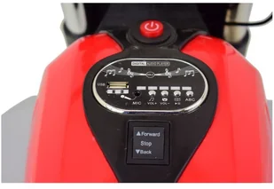 Import SUPER-TOYS NAJNOWSZY WIELKI MOTOR BQ-8188-FLASHING CZERWONY - Pojazdy elektryczne dla dzieci - miniaturka - grafika 30