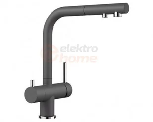 Blanco Fontas-S II Szarość skały bateria zlewozmywakowa z wyciąganą wylewką Silgranit-Look 525207 - Baterie kuchenne - miniaturka - grafika 5