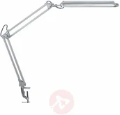 Lampy stojące - MAUL Jakob GmbH Lampa stołowa Atlantic z klamrą zaciskową - miniaturka - grafika 1