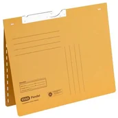 Teczki i skoroszyty - Elba 100560101 skoroszyt wahadłowy 50 szt. karton komercyjny zszywanie i dziurkowanie z kartonu Manila 320 g/m żółty 100560101 - miniaturka - grafika 1