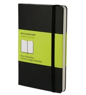 Notesy i bloczki - Moleskine Notes kieszonkowy gładki czarny QP012 - miniaturka - grafika 1