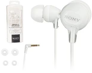 Sony MDR-EX15APW białe - Słuchawki - miniaturka - grafika 3