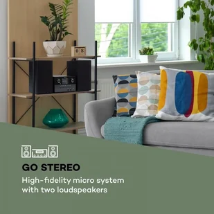 Auna Connect System S Czarny - Wieże - miniaturka - grafika 2