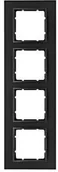 Inne akcesoria elektryczne - Berker B7 antracyt ramka 4 B_10146626 - miniaturka - grafika 1