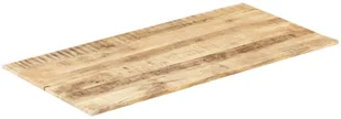 vidaXL Blat stołu, lite drewno mango, 15-16 mm, 100x60 cm vidaXL - Blaty meblowe i parapety okienne - miniaturka - grafika 11