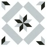 Płytki ceramiczne - Vives Płytki 1900 Calvet Gris 20x20 - miniaturka - grafika 1