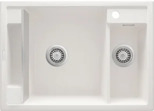 Deante Zlewozmywak granitowy magnetyczny alabaster MAGNETIC ZRM A103 - Zlewozmywaki - miniaturka - grafika 4