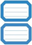 Pojemniki kuchenne - Herma Szkoła samoprzylepnych etykiet Neutral Blue krawędź 82 X 55 MM 1840 - miniaturka - grafika 1