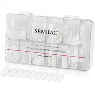 Semilac Semilac TIPSY CLEAR + KLEJ zestaw do przedłużania 5902751416510 - Sztuczne paznokcie i akcesoria Semilac Semilac TIPSY CLEAR + KLEJ zestaw do przedłużania 5902751416510 - Sztuczne paznokcie i akcesoria - miniaturka - grafika 3