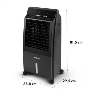 OneConcept OneConcept CTR-1 schładzacz powietrza 4-w-1 klimatyzator przenośny 65 W czarny ACO-CTR-1 Schwarz - Klimatory - miniaturka - grafika 8