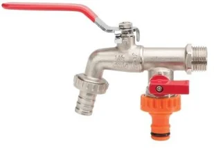 Invena KRAN OGRODOWY Z PODWÓJNYM SPUSTEM z możliwością podłączenia węża za pomocą szybkozłączki. ZW-65-015 - Zawory i kraniki Invena KRAN OGRODOWY Z PODWÓJNYM SPUSTEM z możliwością podłączenia węża za pomocą szybkozłączki. ZW-65-015 - Zawory i kraniki - miniaturka - grafika 1