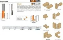 CMT FREZ PROSTY KRÓTKI HM D= 8 I=20 L=48 S=8 CMT911.080.11 - Frezy - miniaturka - grafika 3