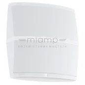 Lampy ogrodowe - Eglo Ścienna LAMPA zewnętrzna PERAFITA 96006 elewacyjna OPRAWA kwadratowa LED 12W ogrodowy KINKIET outdoor IP44 biały 96006 - miniaturka - grafika 1