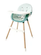 Krzesełka do karmienia - Ecotoys Fotelik krzesełko do karmienia 2w1 1472 - miniaturka - grafika 1