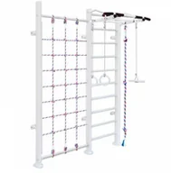 Wyposażenie sportowe i gimnastyczne - Karussell MAŁPISZON Drabinka gimnastyczna drewniana Adler Plus DSKM-Adler-Plus - miniaturka - grafika 1