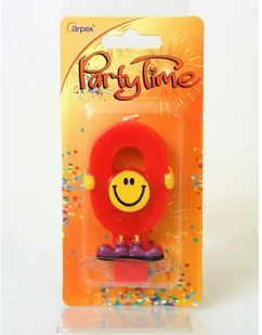 ARPEX Świeczka cyferka - buźka nr 0 - Urodziny dla dorosłych - miniaturka - grafika 2