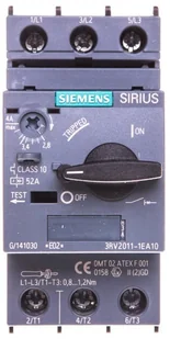 Siemens Circuit-breaker screw connection 4a 3rv2011-1ea10 - Bezpieczniki elektryczne - miniaturka - grafika 2