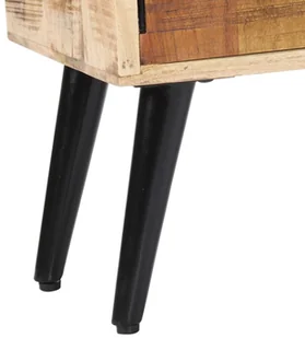 vidaXL vidaXL Szafka, 70 x 30 x 78 cm, lite drewno mango - Szafki do salonu - miniaturka - grafika 8