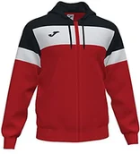 Kurtki i kamizelki sportowe męskie - Joma Joma Crew IV Cabal kurtka i kamizelka, mężczyźni, 101537.601, czerwono-czarny, 4XS 101537.601 - miniaturka - grafika 1