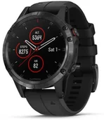 Monitory aktywności - Garmin Fenix 5 Plus Sapphire. Black. Black band (010-01988-01) - miniaturka - grafika 1