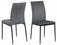 Krzesła - Actona Krzesło Demina jasny szary 86896 - miniaturka - grafika 1