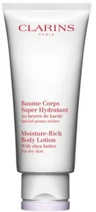 Clarins Intensywnie nawilżający balsam do ciała Moisture Rich Body Lotion with Shea Butter (Dry Skin) 200ml - Balsamy i kremy do ciała Clarins Intensywnie nawilżający balsam do ciała Moisture Rich Body Lotion with Shea Butter (Dry Skin) 200ml - Balsamy i kremy do ciała - miniaturka - grafika 2
