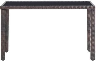 vidaXL 5 częściowy zestaw mebli ogrodowych z poduszkami rattan PE brązowy 42525 42525 - Meble ogrodowe - miniaturka - grafika 5