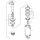 Części i akcesoria do maszyn rolniczych - NEW HOLLAND TULEJA 86500709 - miniaturka - grafika 1