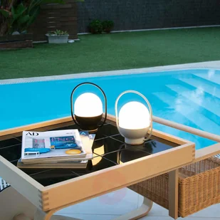 Faro Lorefar Take away bateryjna lampa stołowa LED z USB - Lampy stojące - miniaturka - grafika 2