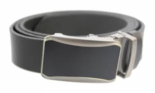 TRK (PL) Pasek Skórzany TRK (PL) (PL) 35 mm AUTOMAT SAMOZACISK ŁAMANY KLAMRA "CZARNA 1 " Skóra Naturalna DW CZARNY - Paski - miniaturka - grafika 3