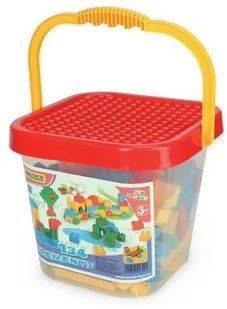 Wader Klocki Mini Blocks w wiaderku 134 elementy - Klocki - miniaturka - grafika 2