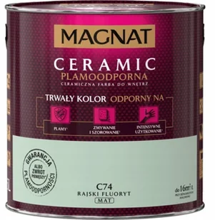 Magnat Farba Ceramic rajski fluoryt 2,5 l 91020470 - Farby wewnętrzne - miniaturka - grafika 2